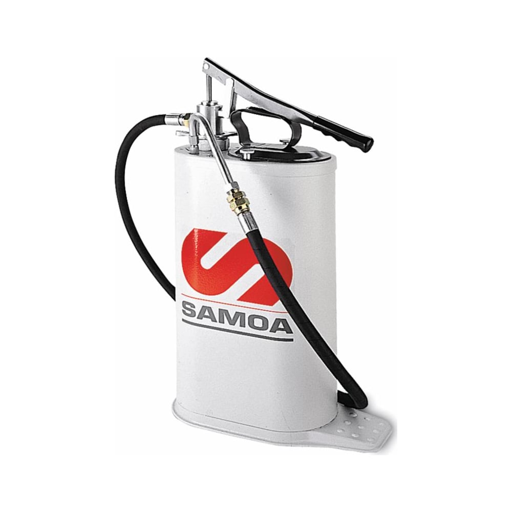 фото Насос с овальной емкостью для масла объемом 16 л samoa dv-16 oil bucket pump 320400