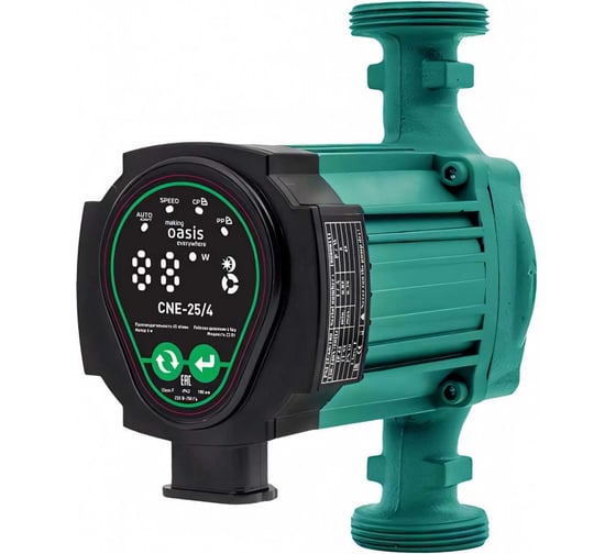 Изображение товара Циркуляционный насос c электрическим управлением OASIS "Making оasis everywhere" CNE 25/4