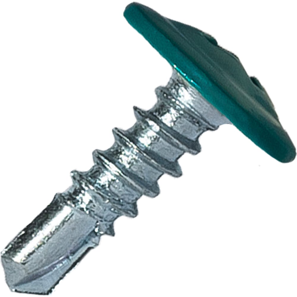 Изображение товара Саморез с пресс-шайбой HARDWEX 4.2x13 мм RAL 5021, 1000 шт.