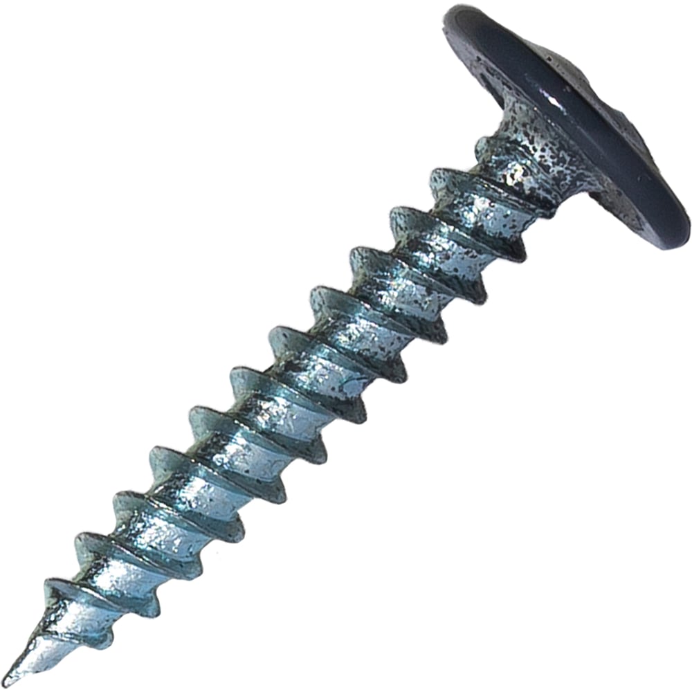 Изображение товара Саморез c пресс-шайбой HARDWEX HWX1-SP-4.2x25 мм, RAL 7024, 500 шт