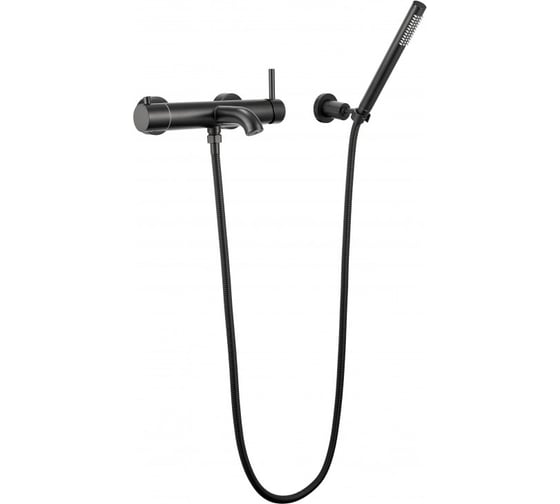 Изображение товара Гарнитур для душа MILACIO Ultra чёрный, матовый MCU.350.MB