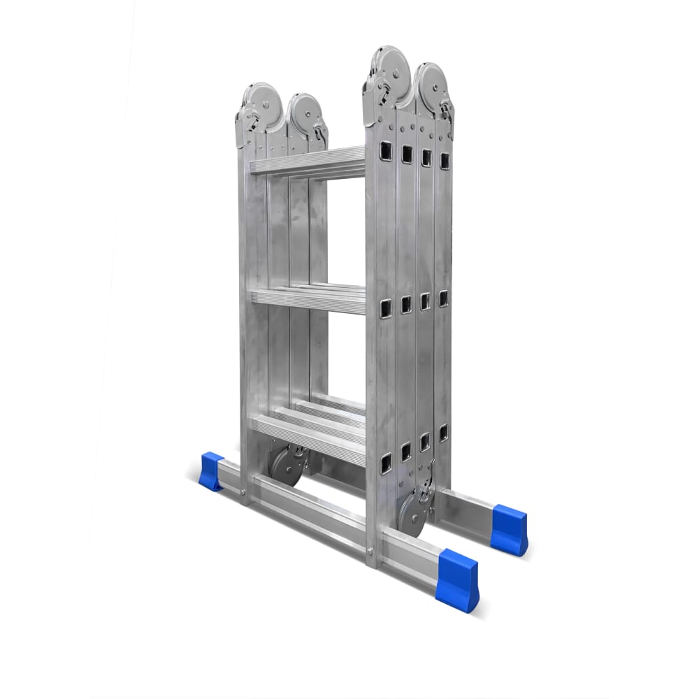 Алюминиевая лестница-трансформер LadderBel, размер 40x26x95