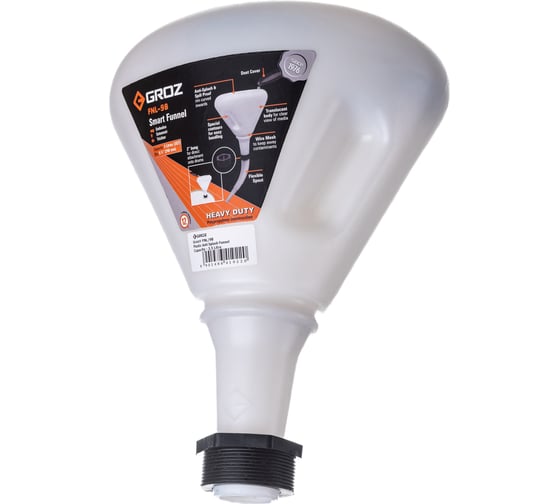 Изображение товара Пластиковая воронка 3 л с бочковым адаптером GROZ GR41922 - FNL/9