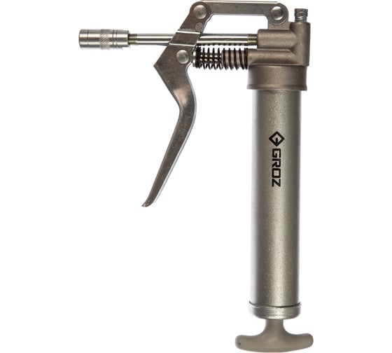 Изображение товара Малый плунжерный шприц для одной руки 240 атм, 120 см3, трубка, 2 вых GROZ GR43260 - G16/ZN/B