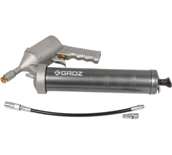 Изображение товара Плунжерный пневматический импульсный шприц 1:40, 500см3, шланг GROZ GR43320 - PGG/1F/B