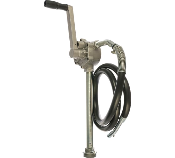 Изображение товара Ручной роторный бочковый насос для топлива, шланг 1.8м, 200мл/об GROZ GR44031 - RB/1H