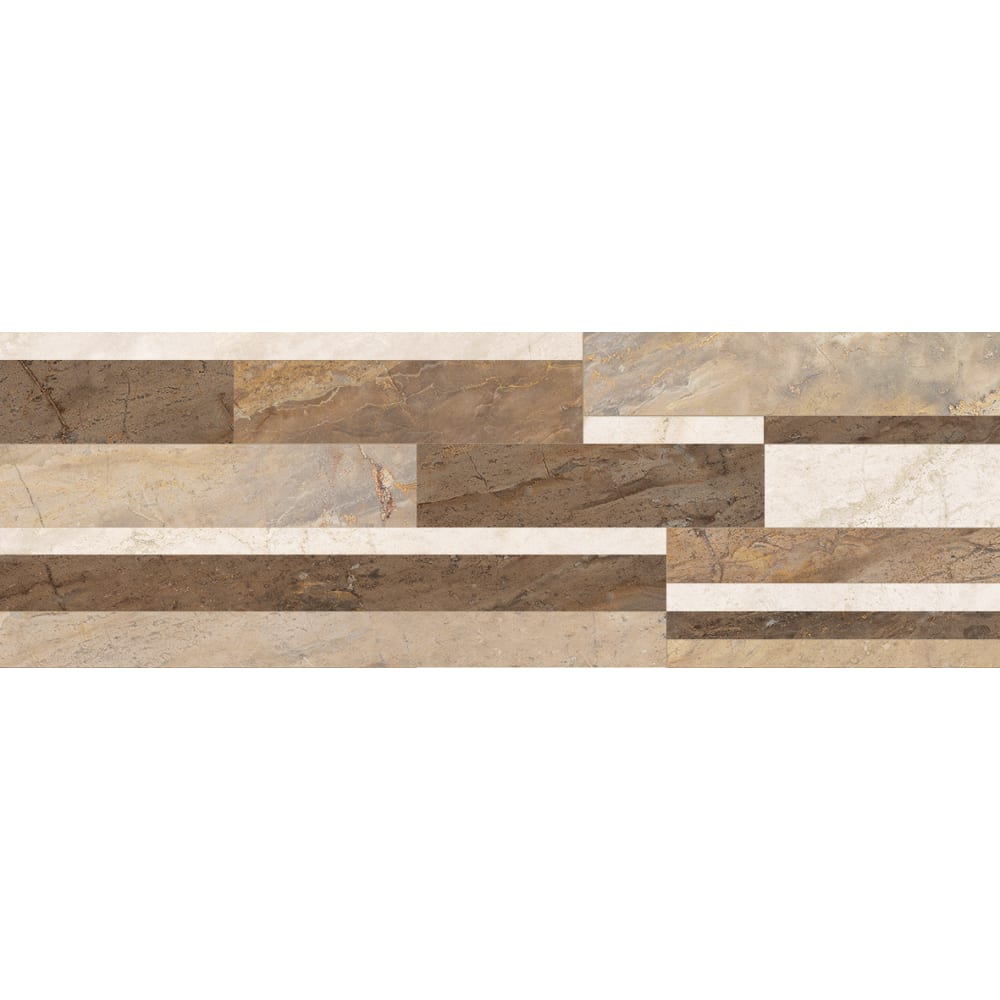 Керамическая настенная плитка LAPARET, цвет бежевый/коричневый х9999217275 Royal - фото 1