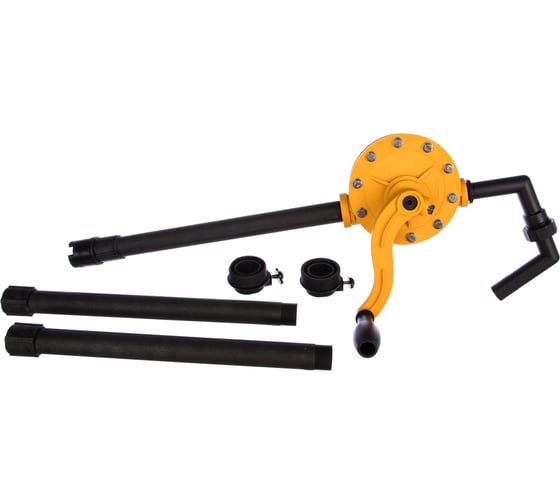 Изображение товара Ручной роторный бочковый насос для антифриза, кислот, щелочей, AdBlue, 250мл/об GROZ GR44191 - PRP/01