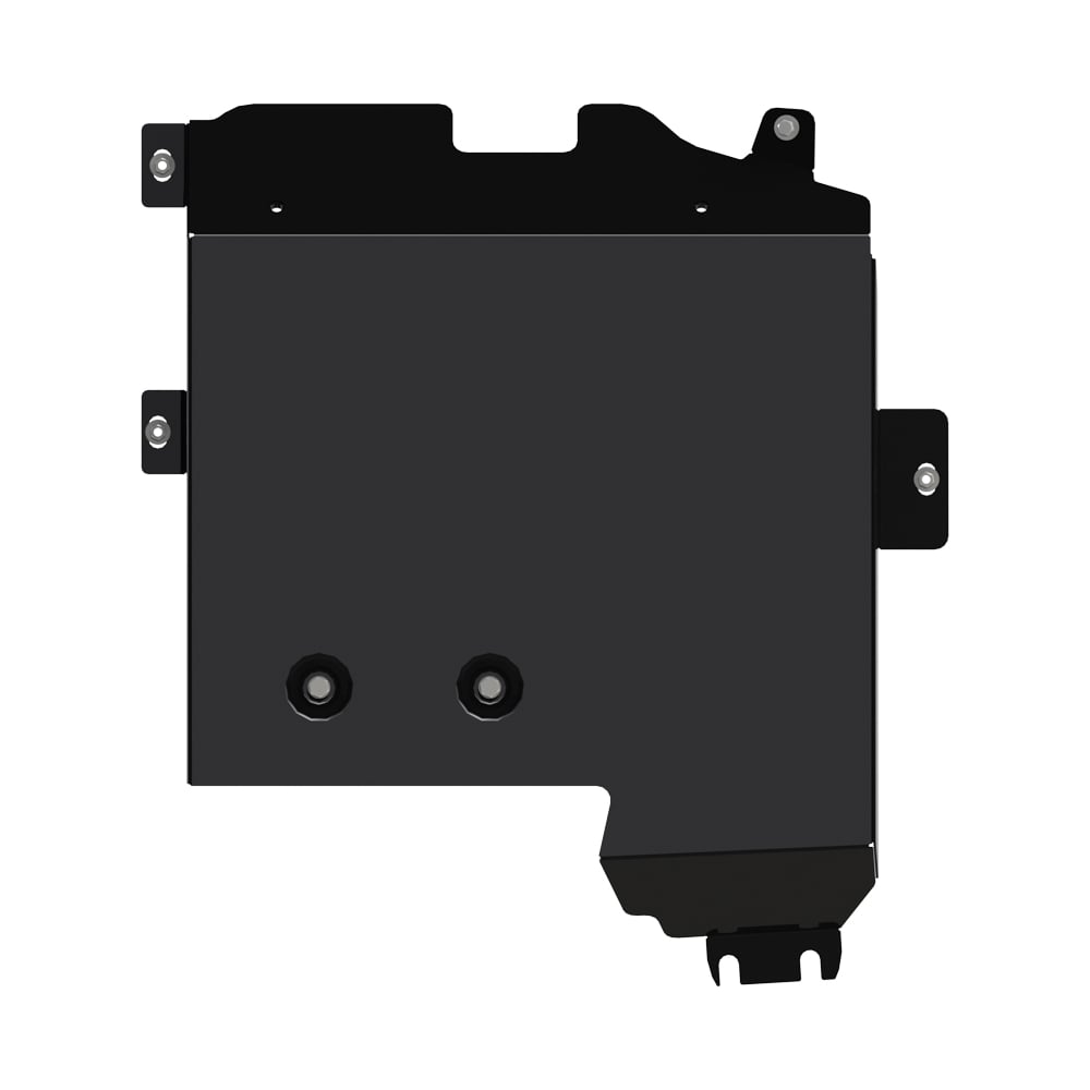 Защита адсорбера для GEELY Emgrand X7 2018-1.8 MT FWD/ 2.0 AT FWD, гнутая, сталь 1.8 мм, с крепежом sheriff