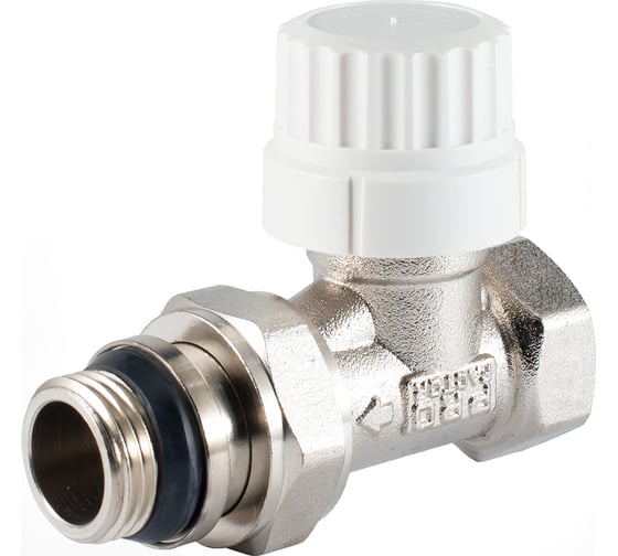 Изображение товара Термостатический клапан радиатора PROFACTOR прямой, с преднастройкой и уплотнением, 1/2 PF RVT 980UR
