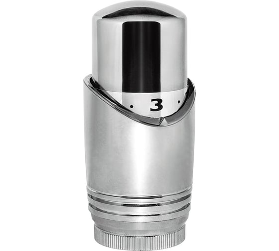 Изображение товара Термостатическая головка PROFACTOR PF CHROME М30x1.5, для клапанов, с преднастройкой PF RVT 626