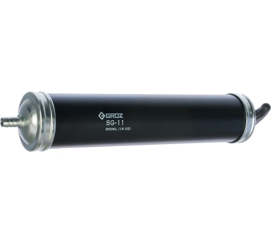 Изображение товара Шприц для отсоса и нагнетания масла, 500 мл, виниловый шланг 300мм GROZ GR45205 - SG/11/BL