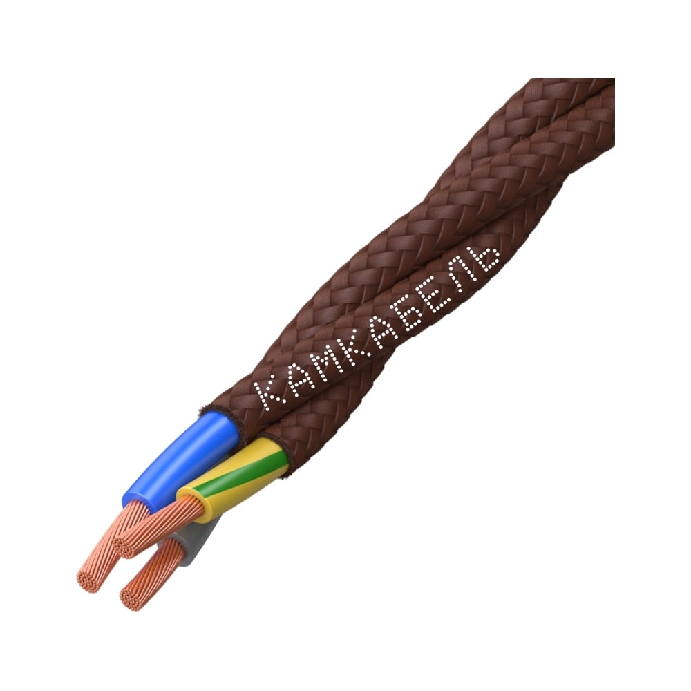 Провод Камкабель дата кабель red line usb micro usb 2 метра оплетка экокожа коричневый ут000014170