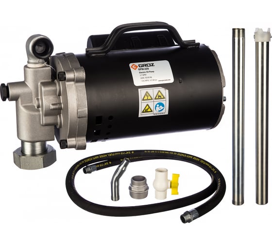 Изображение товара Электрический бочковой насос 220V AC GROZ GR45551 - OPM-220