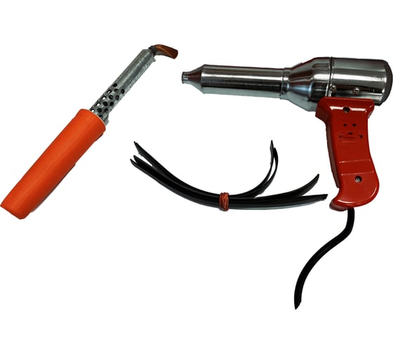 Изображение товара Набор для сварки бампера BAMPERUS (фен, паяльник, промонабор РР) pp/kit1