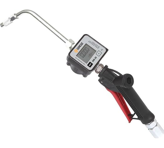 Изображение товара Раздаточный пистолет для масла 1/2" GROZ GR45772 - OM/20/OGY/RM/B