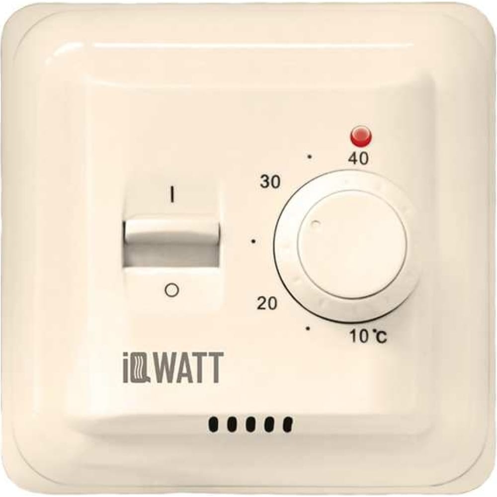 Терморегулятор для теплого пола IQWATT терморегулятор для теплого пола ergert