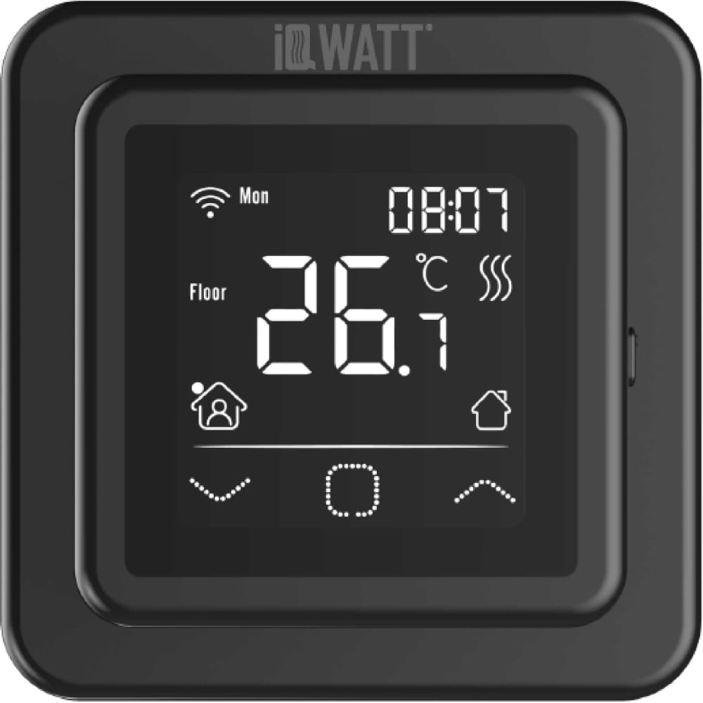 Программируемый терморегулятор для теплого пола IQWATT программируемый терморегулятор для теплого пола iqwatt