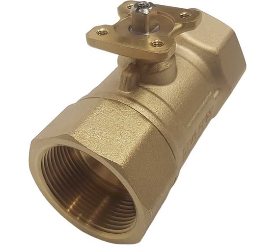 Изображение товара Двухходовой шаровой кран TECHNO 2032A латунный, под привод DN32, G1 1/4, КVS 16 640232-1