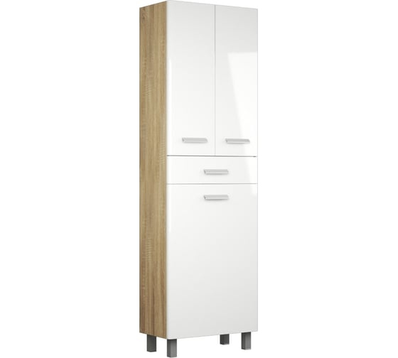 Изображение товара Колонна UNCORIA Гарда 60 белый/дуб сонома 76002