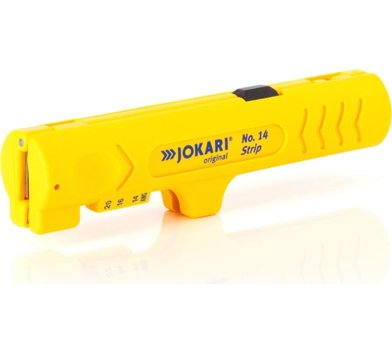 Изображение товара Инструмент для снятия изоляции JOKARI Strip No.14 Flatcable JK 30140 для плоских и круглых кабелей