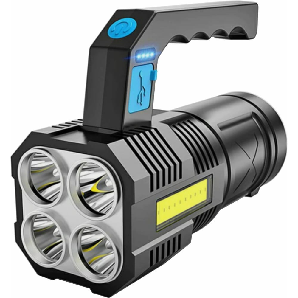 Аккумуляторный фонарь Ultraflash фонарь ручной аккумуляторный 1000 мач 5 вт led cob 4 режима usb стропорез