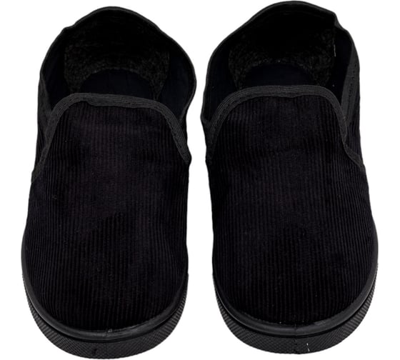 Изображение товара Вельветовые тапочки Факел  Фирма СТЕП  ПВХ, черные, 40 00-00001793 50542000.010