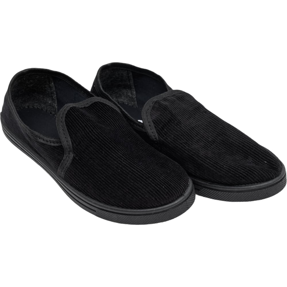 Изображение товара Вельветовые тапочки Факел СТЕП черные размер 38