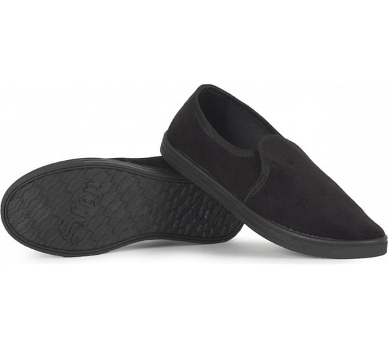 Изображение товара Вельветовые тапочки Факел  Фирма СТЕП  ПВХ, черные, 44 00-00001797 50542000.005