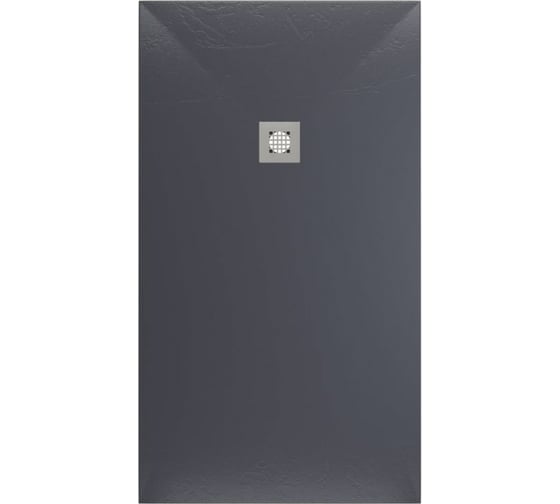 Изображение товара Литьевой поддон ALLEN BRAU Priority 8.31010-AM 1600x800, без сифона/накладки, антрацит 00267222