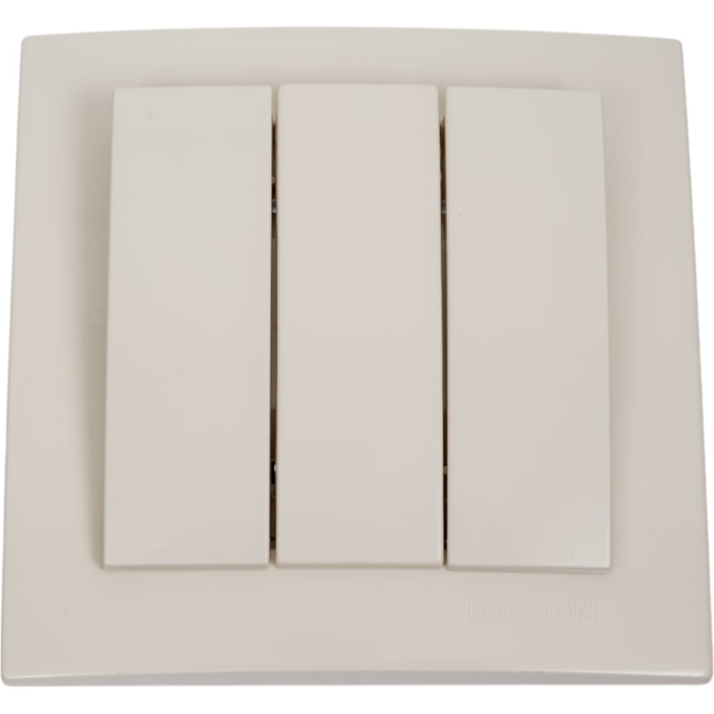 Трехклавишный выключатель Nilson TOURAN-ALEGRA-THOR 24121066