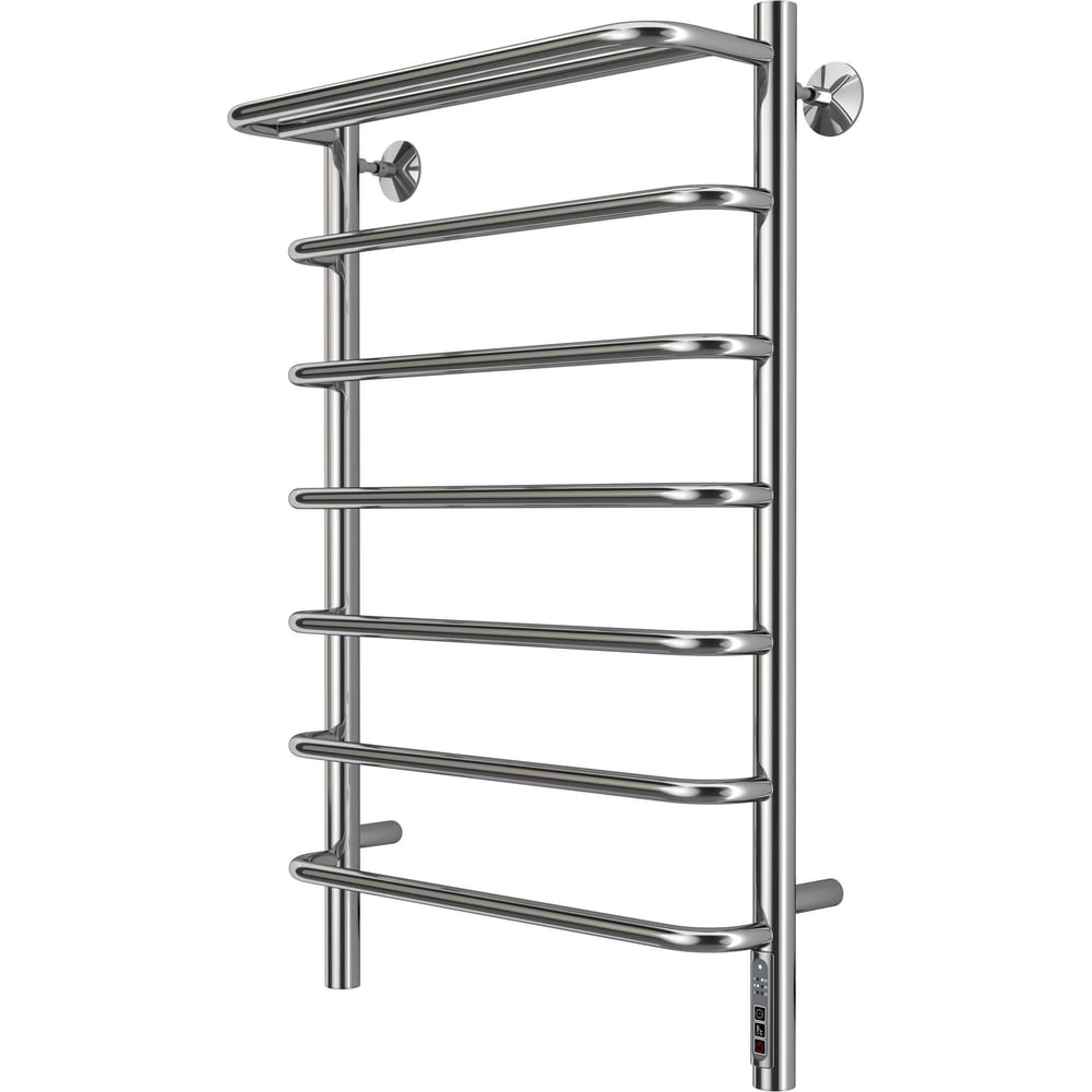 Изображение товара Электрический полотенцесушитель Larusso Стандарт с полкой 500x800 нерж сталь