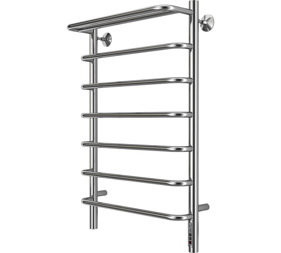 Изображение товара Электрический полотенцесушитель Larusso Стандарт с полкой П7 500x800 4670078536426