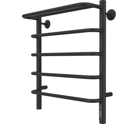 Изображение товара Электрический полотенцесушитель Larusso Стандарт с полкой КС П5 500x600 9005 4670078536617