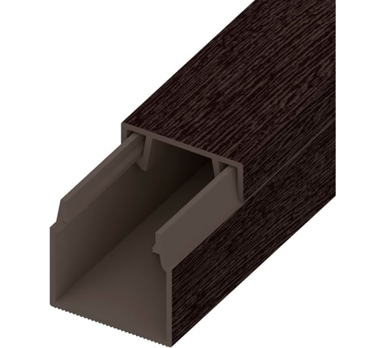 Изображение товара Кабель-канал AGIS ПВХ 16x16 мм Венге 3 D 60.05.16.16.200