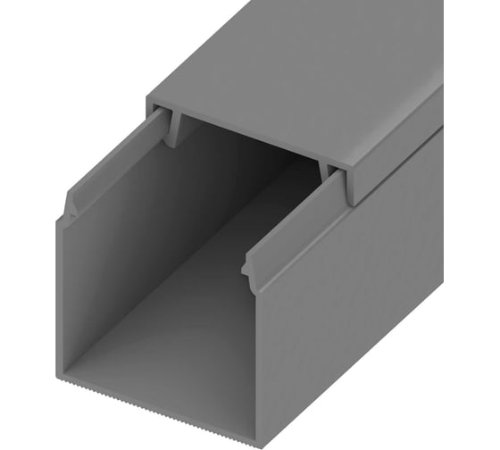 Изображение товара Кабель-канал AGIS ПВХ 25x25 мм Cерый 60.02.25.25.200