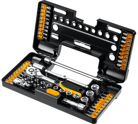 Изображение товара Универсальный набор инструмента STAYER Auto 57 57 предметов 27760-H57