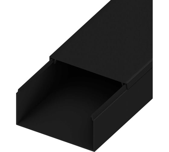 Изображение товара Кабель-канал AGIS ПВХ 80x40 мм Черный 60.03.80.40.200