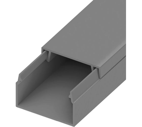 Изображение товара Кабель-канал AGIS ПВХ 25x16 мм Cерый 60.02.25.16.200