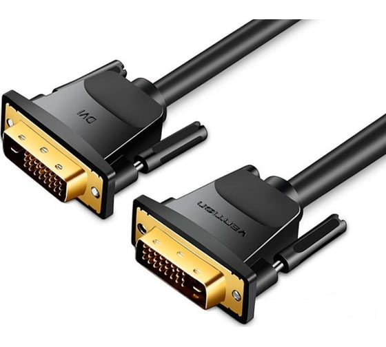 Изображение товара Кабель VENTION DVI-D Dual link 25M/25M с ферритовым фильтром - 2м. EAABH