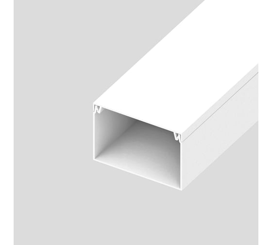 Изображение товара Кабель-канал AGIS ПВХ 60x40 мм Белый 60.01.60.40.200