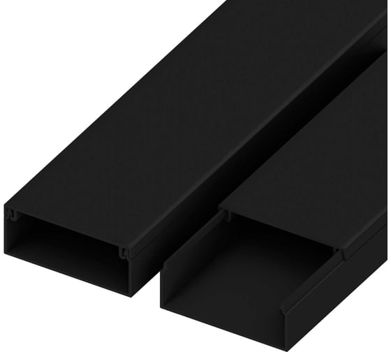 Изображение товара Кабель-канал AGIS ПВХ 40x16 мм Черный 60.03.40.16.200