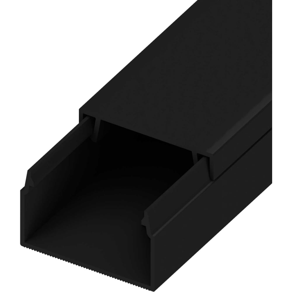 Кабель-канал AGIS, цвет черный, размер 25x16 60.03.25.16.200 - фото 1