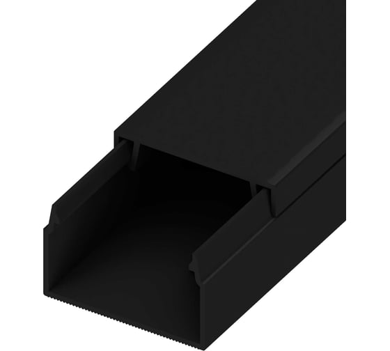 Изображение товара Кабель-канал AGIS ПВХ 25x16 мм Черный 60.03.25.16.200