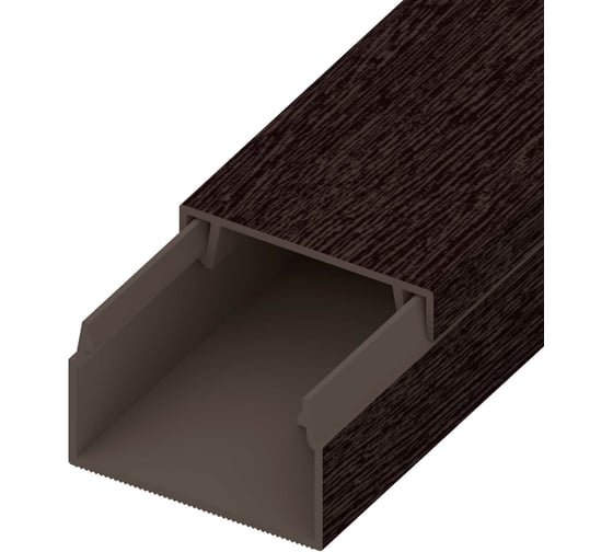 Изображение товара Кабель-канал AGIS ПВХ 25x16 мм Венге 3 D 60.05.25.16.200