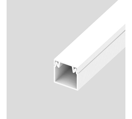 Изображение товара Кабель-канал Белый ПВХ 12x12 мм AGIS 60.01.12.12.200