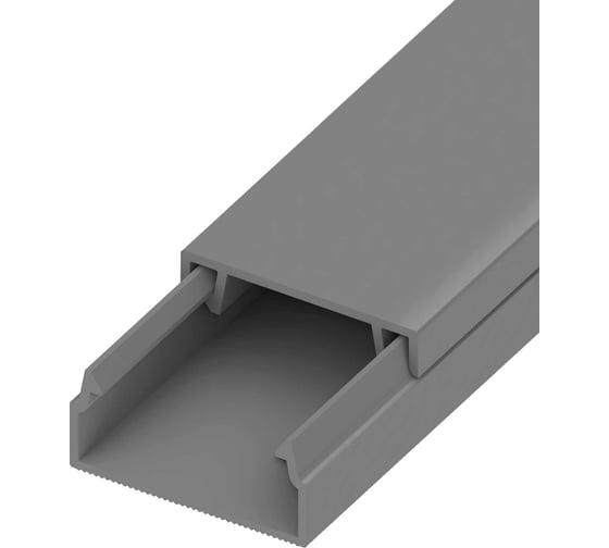 Изображение товара Кабель-канал AGIS ПВХ 20x10 мм Cерый 60.02.20.10.200