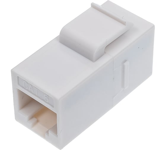 Изображение товара Адаптер-соединитель VENTION RJ45 F / RJ45 F 8p8c кат. 6, Белый IPGW0
