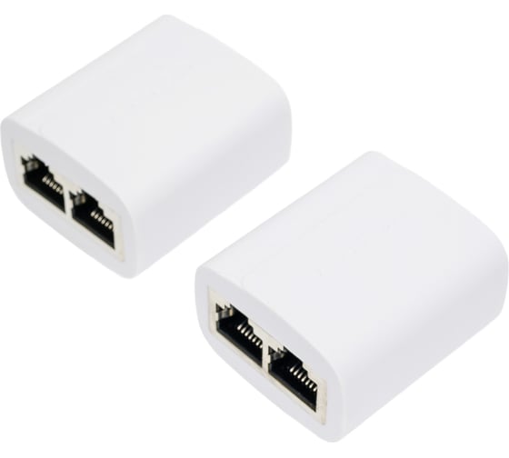 Изображение товара Сплиттер VENTION RJ45 F / 2хRJ45 F 8p8c (2шт.) Белый IPTW0