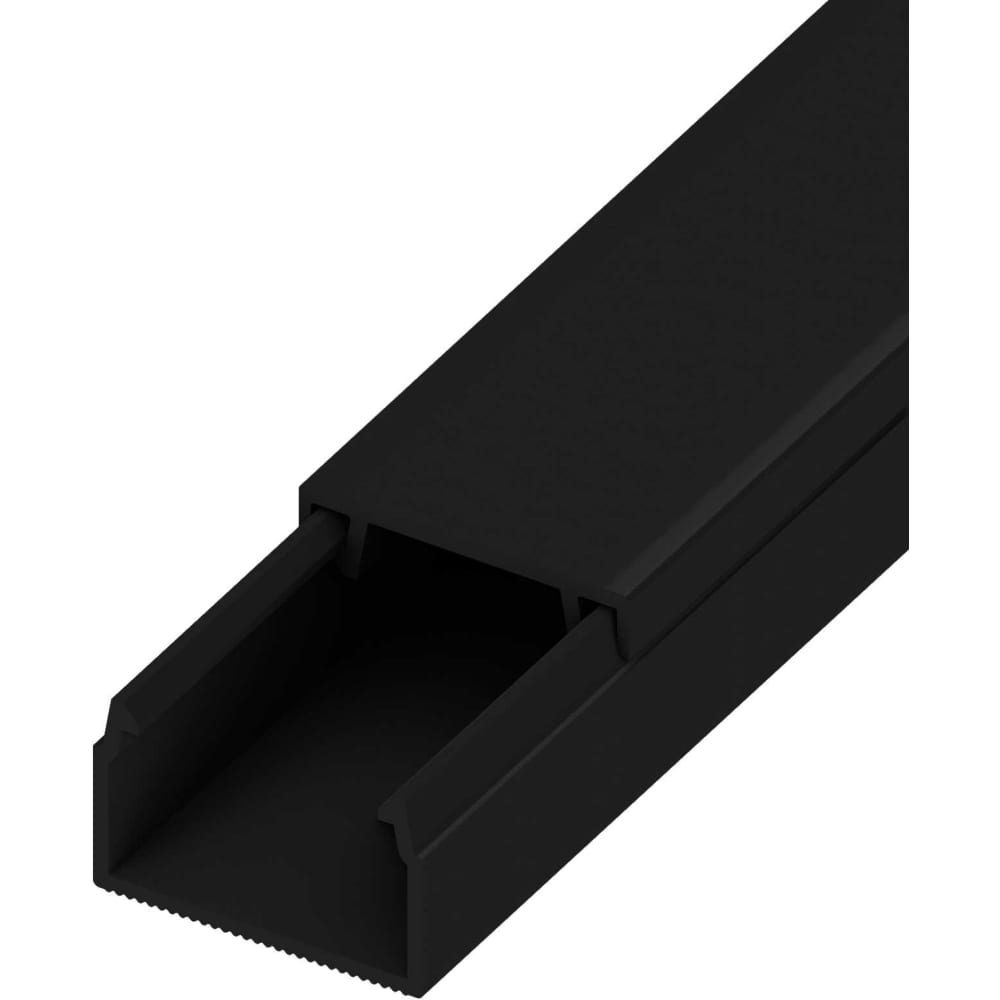 Кабель-канал AGIS, цвет черный, размер 15х10 60.03.15.10.200 - фото 1